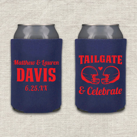 "Tailgate & Celebrate" Can Cooler