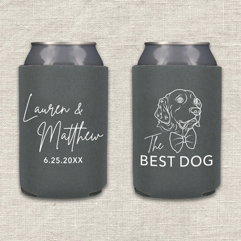 "The Best Dog" Can Cooler