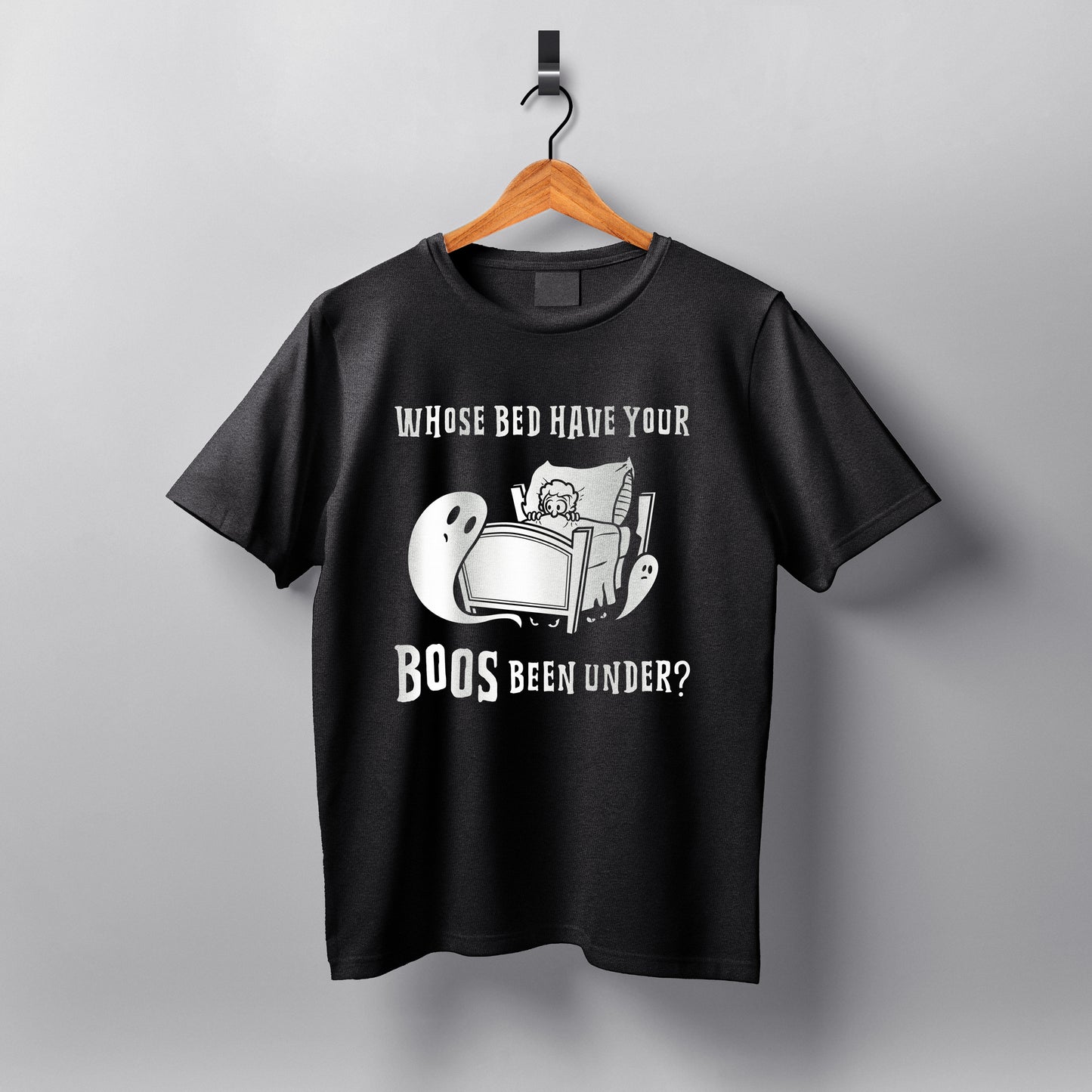 Whose Bed Have Your Boos Been Under Shania Twain Halloween T-Shirt