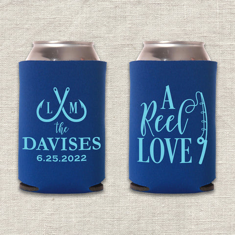 "A Reel Love" Can Cooler