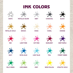 Ink Colors