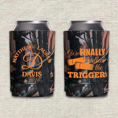 "Pulled the Trigger" Can Cooler