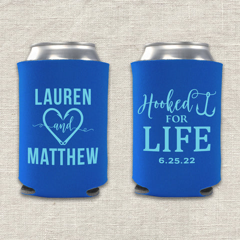 "Hooked For Life" Can Cooler