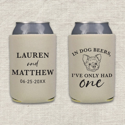 "Dog Beers" Can Cooler