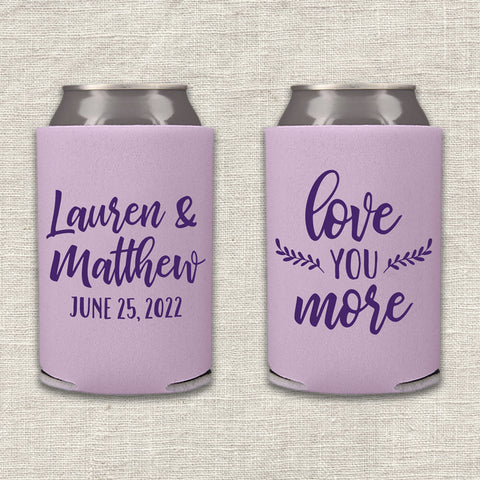 "Love You More" Can Cooler