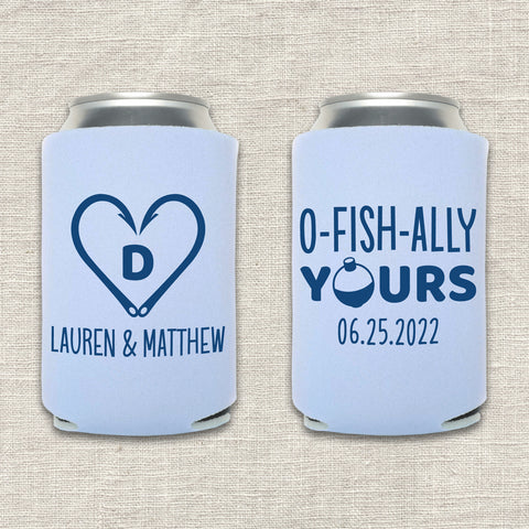 "O-Fish-Ally Yours" Can Cooler