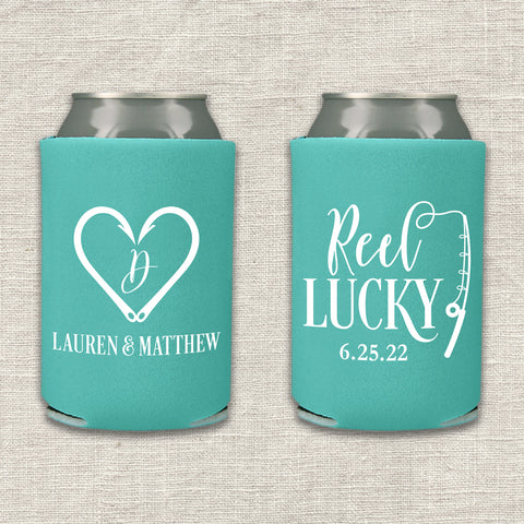 "Reel Lucky" Can Cooler