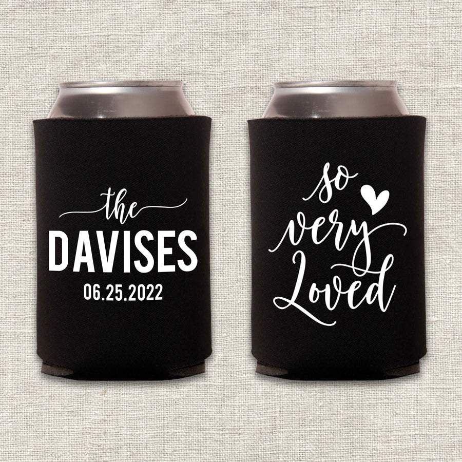 So Very Loved Wedding Koozie