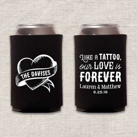 "Our Love is Forever" Can Cooler