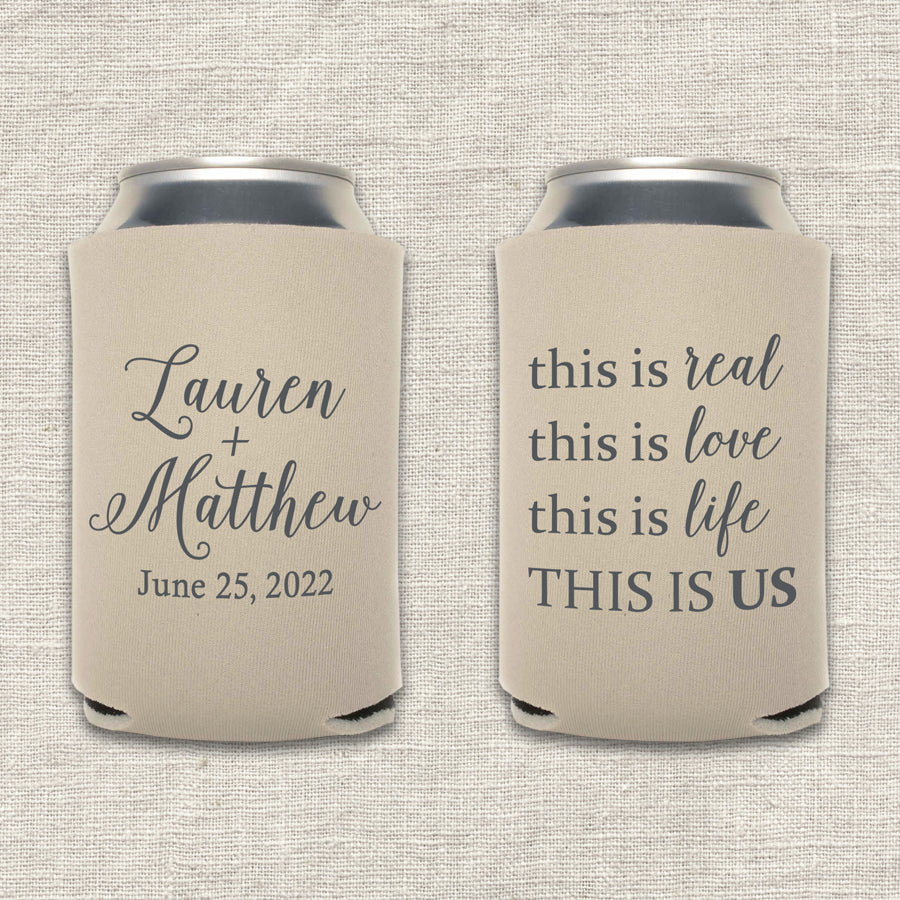 This Is Us Wedding Koozie