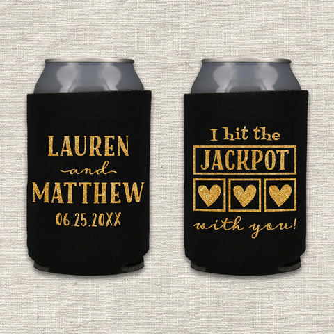 "Hit the Jackpot" Can Cooler