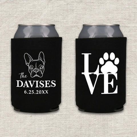 "LOVE Dog" Can Cooler