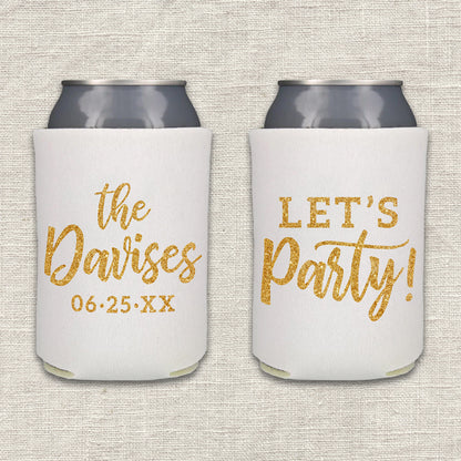"Let's Party" Can Cooler