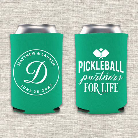 "Pickleball Partners" Can Cooler