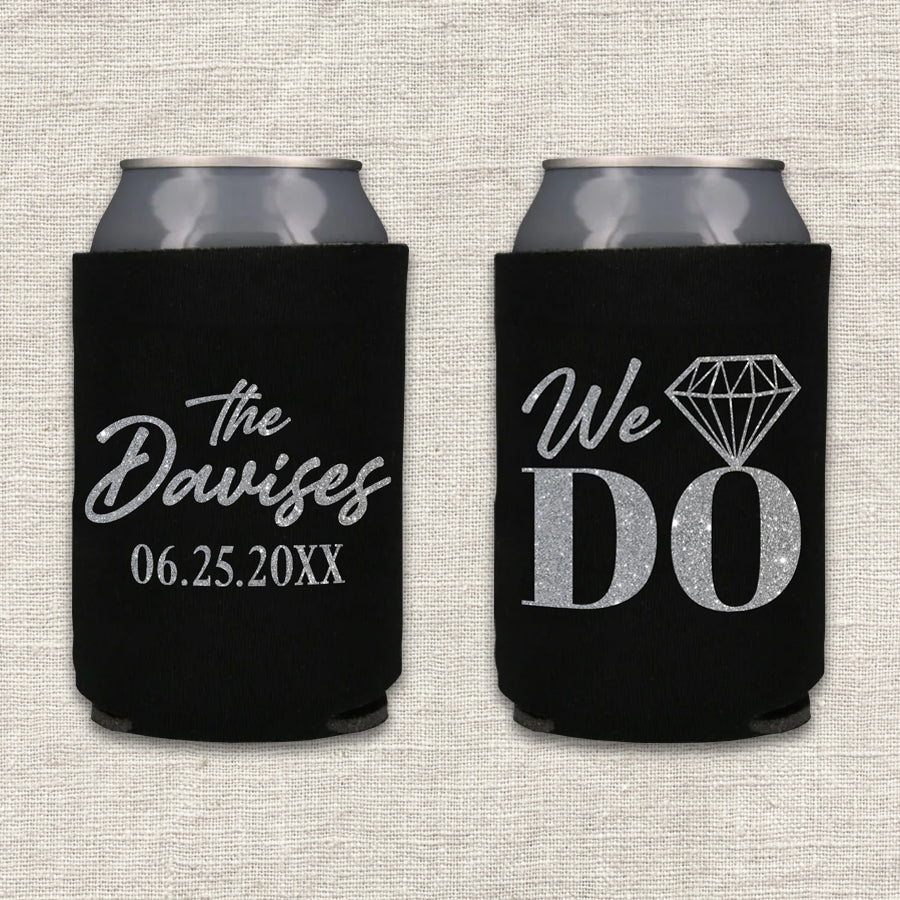 We Do Wedding Koozie