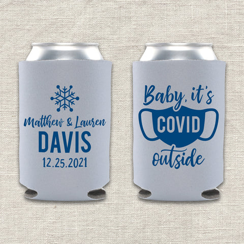 "COVID Outside" Can Cooler