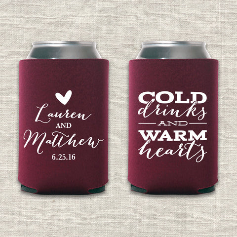 "Cold Drinks" Can Cooler