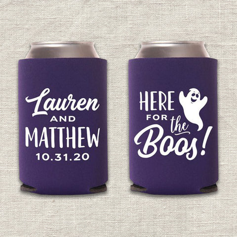 "Here for the Boos" Can Cooler