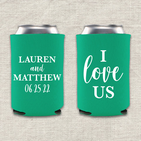 "I Love Us" Can Cooler