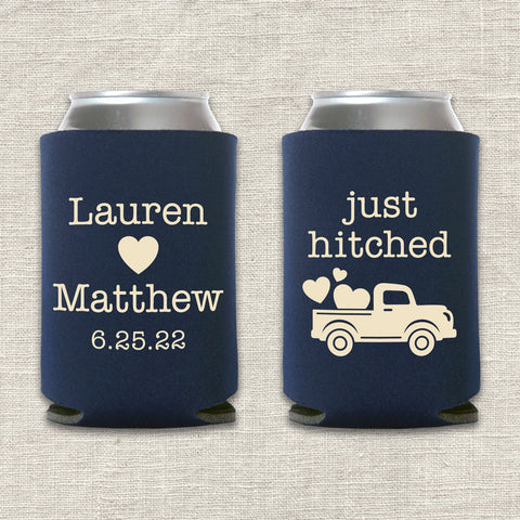 "Just Hitched" Can Cooler
