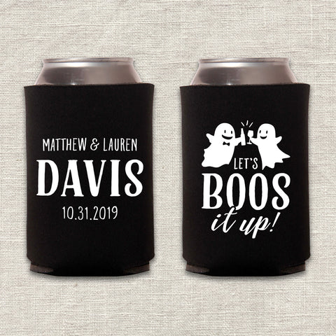 "Let's Boos It Up" Can Cooler
