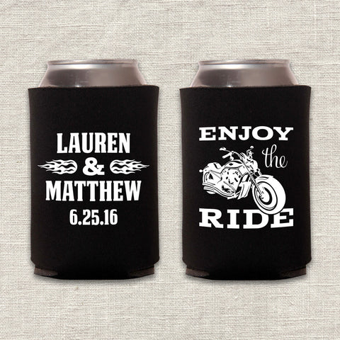 "Enjoy the Ride" Can Cooler