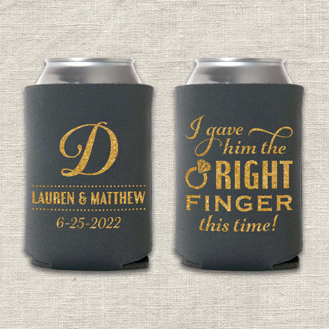 "Right Finger" Can Cooler