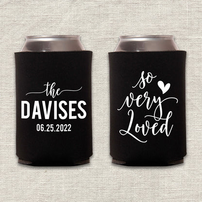 So Very Loved Wedding Koozie