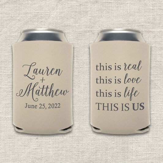 This Is Us Wedding Koozie