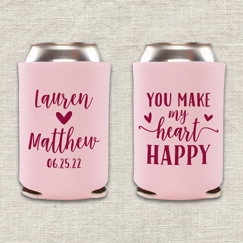 "Happy Heart" Can Cooler