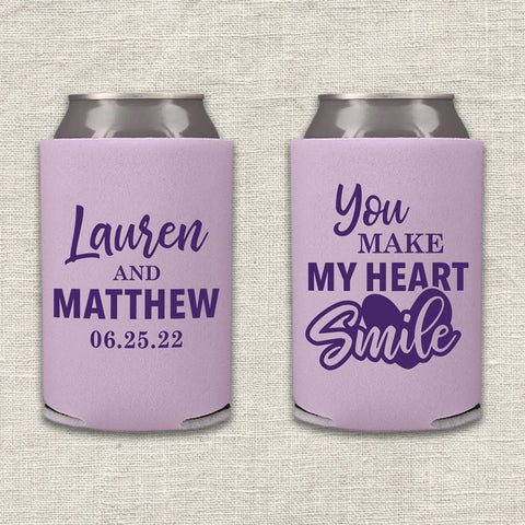 "Heart Smile" Can Cooler